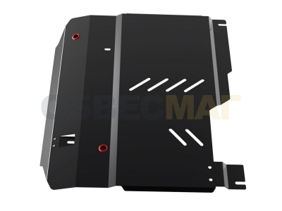 Защита картера и КПП Автоброня для 2,4 и 3,2 сталь 2 мм для Chevrolet Captiva/Opel Antara 2006-2011